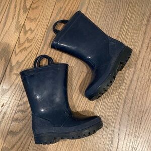 SunDog Rain Boots Navy Blue Size 6